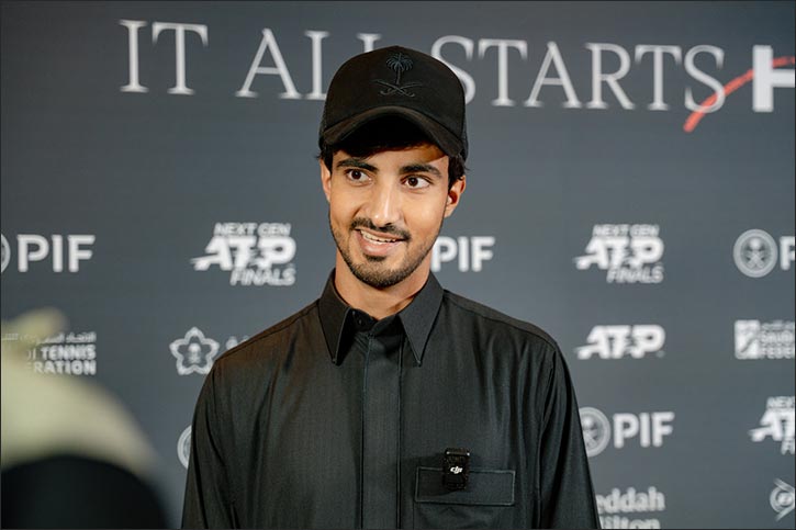Saudi arabia's tennis stars arrive in jeddah excited to inspire the next generation