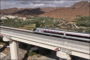 Ahead of the launch of the first phase of passenger train services in 2026 etihad rail reveals details of the uae's  ...