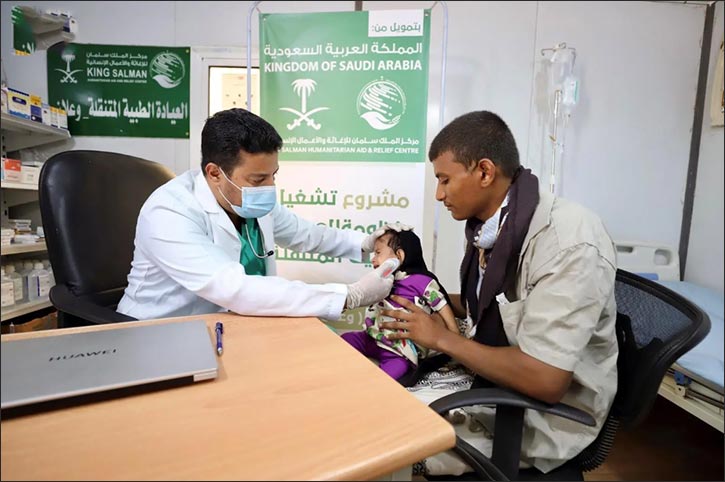 KSrelief Mobile Medical Clinics in Yemen's Walan Camp Continue to Provide Treatment