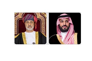 HRH the Crown Prince Receives Written Message from Sultan of Oman