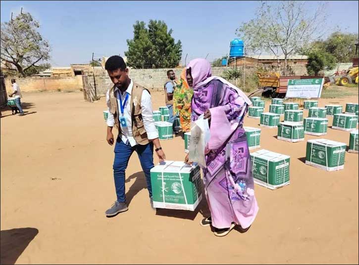 KSrelief Distributes 1,000 Food Baskets in North Kordofan State, Sudan