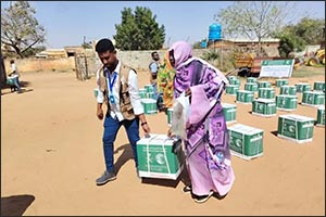 KSrelief Distributes 1,000 Food Baskets in North Kordofan State, Sudan