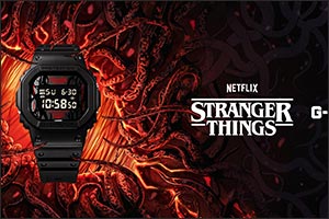 Casio And G-Shock Unveils Special �Stranger Things� Collaboration Watches