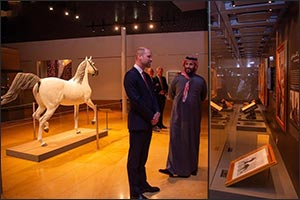 HRH the Crown Prince Hosts Prince of Wales on Tour of Diriyah's Historic At-Turaif District