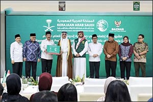 KSrelief Launches Food Project in Indonesia
