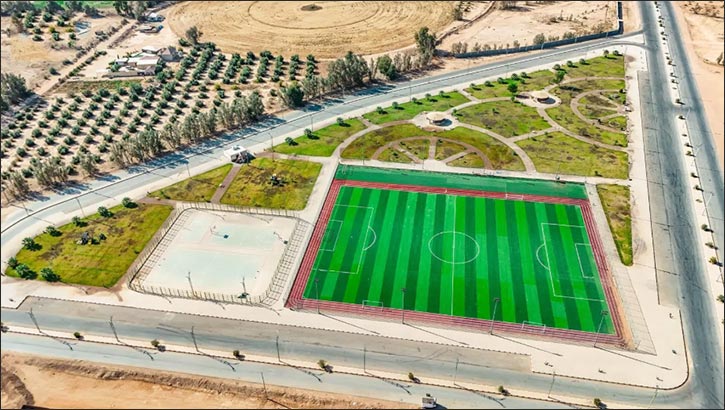Al-Jouf Parks, Fields Draw Crowds During Ramadan