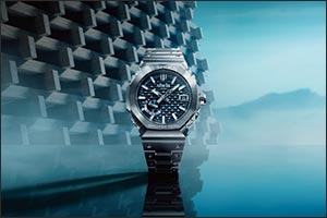 Casio Releases MR-G Featuring Traditional Japanese Hanada-iro Blue