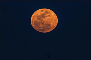 Ramadan Full Moon Adorns Northern Borders Skies, Total Lunar Eclipse Unseen in Arab Region