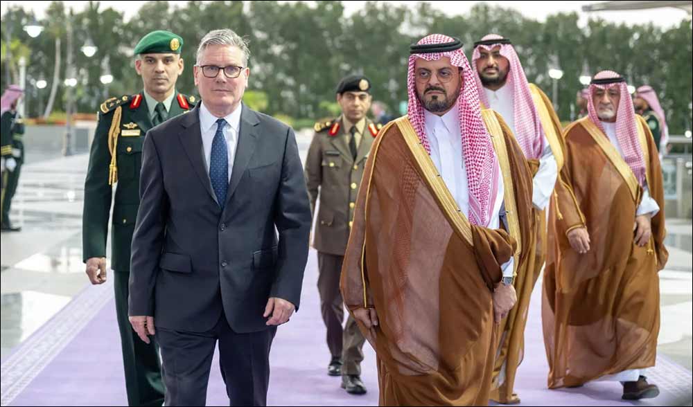 UK Prime Minister Arrives in Jeddah