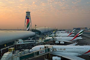 DXB's iconic landmark reflects the spirit of the UAE