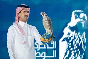 Al-Dabdaba Falcon Sells for SAR106,000 on Third Night of National Center Auction 2026