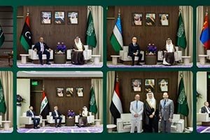 Minister of Energy and Minister of Industry and Mineral Resources Meets Ministers from Friendly Countries to Discuss Cooperation