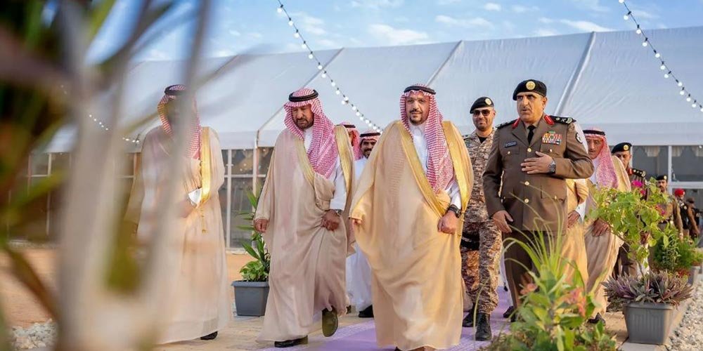 Qassim Governor Tours Unaizah Camel Auction, Emphasizes Heritage Preservation and Economic Growth