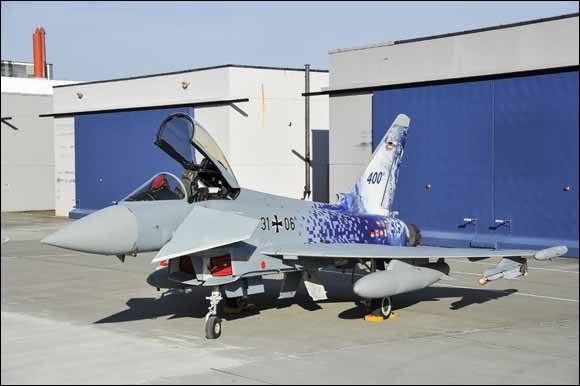 Eurofighter Typhoon Marks Delivery of 400th Aircraft
