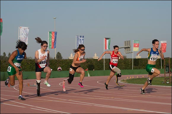 Brazilian athletes emerge victorious in 6th Fazza International Athletics IPC Grand Prix Competition 2014 in Dubai