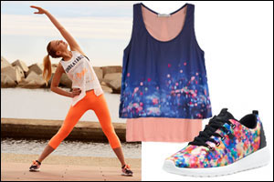 Bershka & Laura Hayden train together