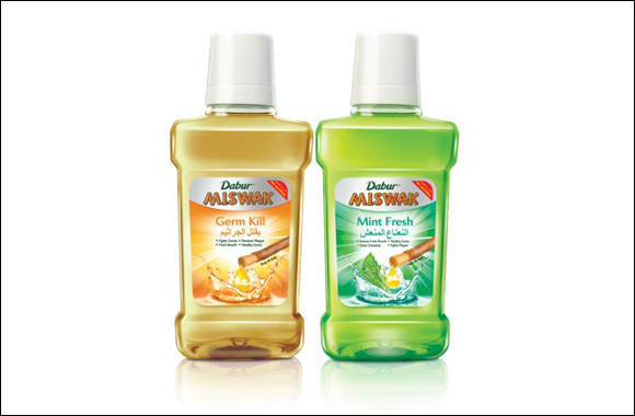 New alcohol-free Dabur Miswak Mouthwash contains the power of �Miswak' to ensure overall oral health